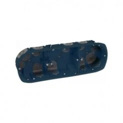 Boite D'appareillage à L'air Multi-matériaux 3 Poste - Ø 67/68 Mm - Prof. 50mm - Horizontal/ Vertical - Entraxe 71 Mm