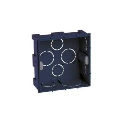 Boite D'appareillage Maçonnerie 1 Poste Pour 20/32A - 90x90 Mm - Prof. 40 Mm - Horizontal/vertical Entraxe 71 Mm, Sans Limite