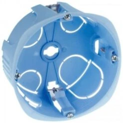 Boite D'encastrement Cloison Sèche 1 Poste Pour 20 Et 32 A - Ø 85 Mm - Prof. 50mm