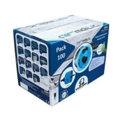 Boîte D'encastrement étanche 1 Poste - Ø67mm - Prof. 40mm - Lot De 100 - + Scie Cloche - Air'métic