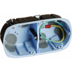 Boite Faradisées 2 Poste - Ø 67/68 Mm - Prof. 40 Mm - Air'métic