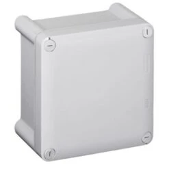 Legrand Boîtier Industriel Plastique IP66 IK08 - 130x130x74mm Avec Couvercle Opaque
