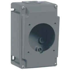 Legrand Boîtier Réversible Simple Hypra Pour Prises 2P+T, 3P+T Et 3P+N+T 32A - 1 Entrée - ISO25 - Plastique