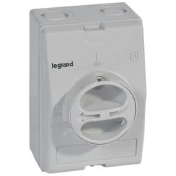 Legrand Boîtier Vide Pour Interrupteur-sectionneur Rotatif Composable 3P Et 4P 25A Et 32A - Gris