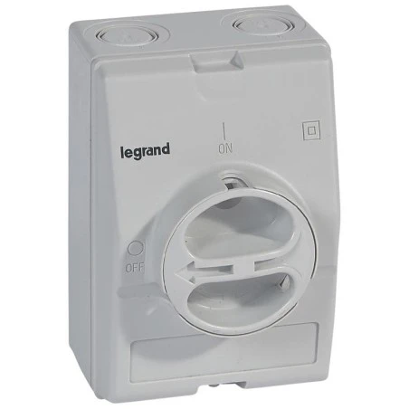 Legrand Boîtier Vide Pour Interrupteur-sectionneur Rotatif Composable 3P Et 4P 25A Et 32A - Gris 1 Legrand Boîtier Vide Pour Interrupteur-sectionneur Rotatif Composable 3P Et 4P 25A Et 32A - Gris
