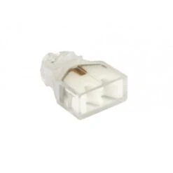 Bornes De Connexion Rapide - 2 Entrées - Blanc - Boite De 100