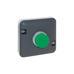 Bouton Arrêt D'urgence étanche à Encastrer - Voyant Vert