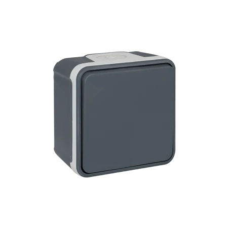 Bouton Poussoir 10A Complet étanche Gris IP55 OXXO Eur'Ohm 1 Bouton Poussoir 10A Complet étanche Gris IP55 OXXO Eur'Ohm