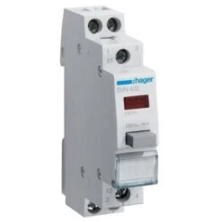 Bouton Poussoir 2F Impulsion + Voyant Rouge 230 VAC