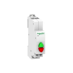 Schneider® Bouton-poussoir Double 20A 1NO Vert + 1NF Rouge 230VCA - Acti9, IPB