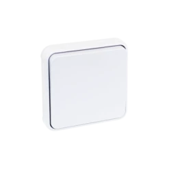 Bouton Poussoir étanche à Encastrer 10A - Blanc