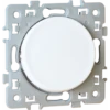 Bouton Poussoir Lumineux SQUARE 1 Poste - 10AX - 250V - Blanc