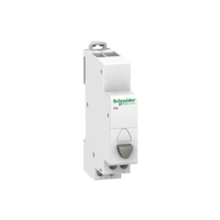 Schneider® Bouton-poussoir Simple 20A 1NF 230VCA - Gris - Acti9, IPB