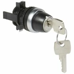 Legrand Bouton Tournant Non Lumineux à Clé N°455 IP69 Osmoz Complet - 2 Positions Fixes