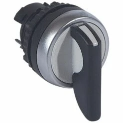 Legrand Bouton Tournant Non Lumineux à Levier - 3 Positions Droite Et Gauche Rappel Au Centre 45° - IP69