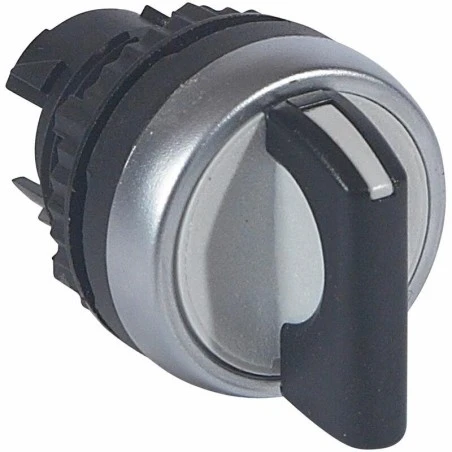 Legrand Bouton Tournant Non Lumineux à Manette Noire - 2 Positions Avec Rappel 45° (0 à 12h) - IP69 1 Legrand Bouton Tournant Non Lumineux à Manette Noire - 2 Positions Avec Rappel 45° (0 à 12h) - IP69