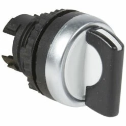 Legrand Bouton Tournant Non Lumineux à Manette Noire- 3 Positions Fixes 45° - IP69