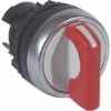 Legrand Bouton Tournant Non Lumineux à Manette Rouge - 3 Positions Fixes 45° - IP69