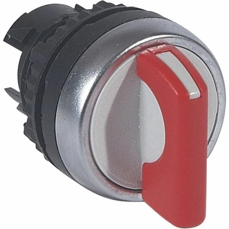 Legrand Bouton Tournant Non Lumineux à Manette Rouge - 3 Positions Fixes 45° - IP69 1 Legrand Bouton Tournant Non Lumineux à Manette Rouge - 3 Positions Fixes 45° - IP69