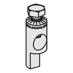 Schneider® Cache-borne - Prise Arrière - 1P - C120 - Lot De 2