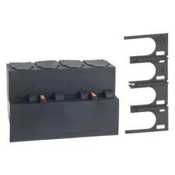 Schneider® Cache-bornes 2P 63A VIGNG125 - Lot De 2