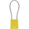 Cadenas De Consignation 76 Câble Acier Inox 40cm Jaune Varie ABUS