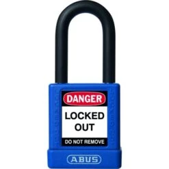 Cadenas De Sécurité ABUS 74 Gaine Bleu Anse De 38mm Varie