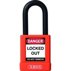 Cadenas De Sécurité ABUS 74 Gaine Orange Anse De 38mm Varie