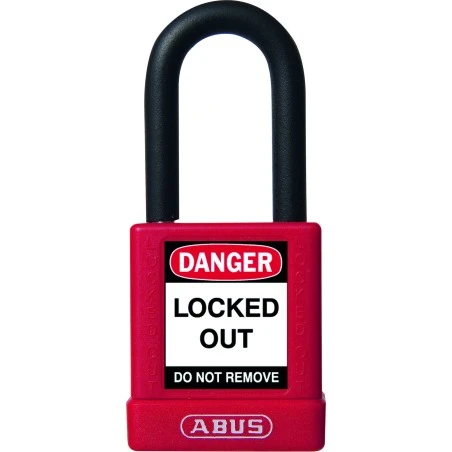 Cadenas De Sécurité ABUS 74 Gaine Rouge Anse De 38mm Varie 1 Cadenas De Sécurité ABUS 74 Gaine Rouge Anse De 38mm Varie