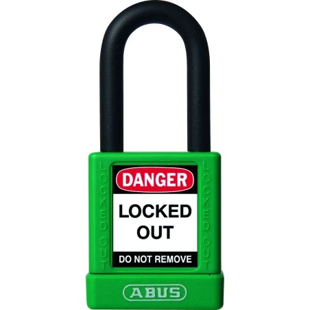 Cadenas De Sécurité ABUS 74 Gaine Vert Anse De 38mm Varie 1 Cadenas De Sécurité ABUS 74 Gaine Vert Anse De 38mm Varie