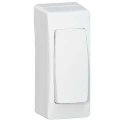Legrand Cadre Appareillage Saillie 1 Poste étroit Pose Sur Moulure DLPlus 32x12,5mm Et 40x12,5mm - Blanc