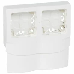 Legrand Cadre Appareillage Saillie 2 Postes Pose Le Long Des Moulures DLPlus épaisseur 16mm - Blanc