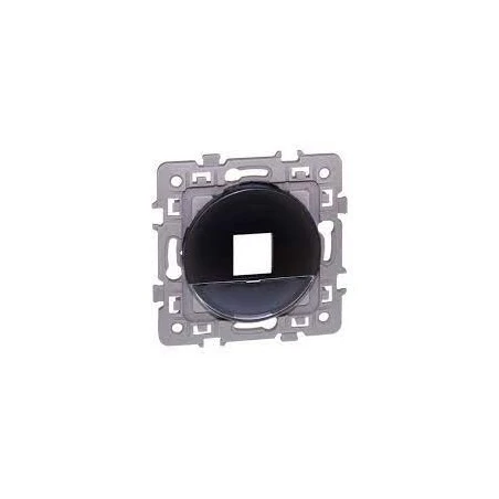 Cadre Support Pour Noyaux RJ45 SQUARE - Anthracite 1 Cadre Support Pour Noyaux RJ45 SQUARE - Anthracite