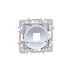 Cadre Support Pour Noyaux RJ45 SQUARE - Silver