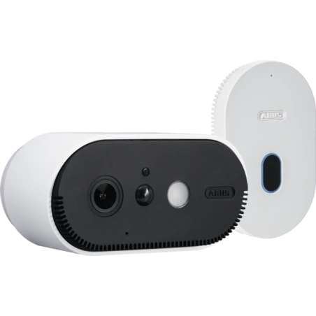Caméra Wifi ABUS 100% Sans Fil - Batterie Avec Station De Base 2 Caméra Wifi ABUS 100% Sans Fil - Batterie Avec Station De Base – Image 2