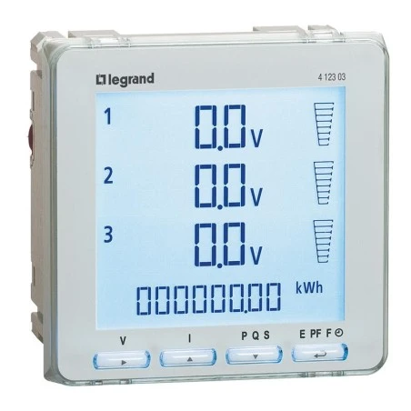 Legrand Centrale De Mesure Multifonction EMDX³ Premium Reçoit Jusqu'à 4 Modules Optionnels - Montage Sur Porte Ou Plastron 1 Legrand Centrale De Mesure Multifonction EMDX³ Premium Reçoit Jusqu'à 4 Modules Optionnels - Montage Sur Porte Ou Plastron