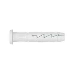 Chevilles Nylon à Frapper Tudy Ø5mm X 30mm - Collerette Plate - Boite De 100 -Maison Moderne Electricite chevilles nylon a frapper tudy 5mm x 30mm collerette plate boite de 100 legallais 2