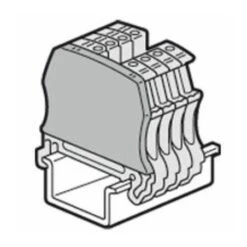 Legrand Cloison Terminale Pour Blocs De Jonction à Vis Viking3 Avec 1 Entrée 1 Sortie -Pas De 5mm, 6 Mm, 8 Mm Ou 10 Mm