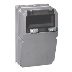 Legrand Coffret à Composer Hypra Non Percé Avec Rail 9 Modules Pour 4 Prises 16A Ou 32A Ou 1 Prise 63A - 370x230x181mm