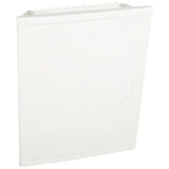 Legrand Coffret Encastré 2 Rangées 24+4 Modules - Avec Porte Isolante Galbée Blanche