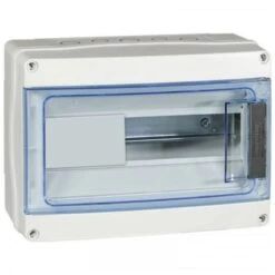 Coffret étanche 1 Rangée 12 Modules IP65