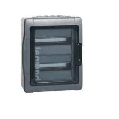 Legrand Coffret étanche PLEXO³ 18 Modules 2 Rangées IP65 IK09 Gris Avec Embouts à Perforation Directe Prémontés