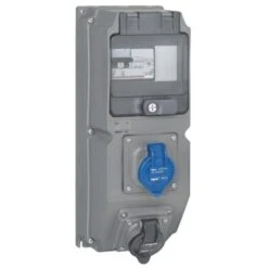 Legrand Coffret Multiprises Hypra 1 Prise 2P+T 200V~ à 250V~, 1 Prise 2P+T NFC 200V~ à 250V~ Et Disjoncteur Différentiel - IP44