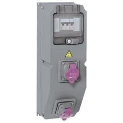 Legrand Coffret Multiprises Hypra 2 Prises 2P 20V~ à 25V~ 1 Disjoncteur Et 1 Transformateur - IP44