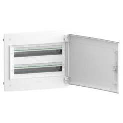 Schneider® Coffret Plastique Encastré 2 Rangées 24 Modules - Avec Porte Pleine - PrismaSeT XS