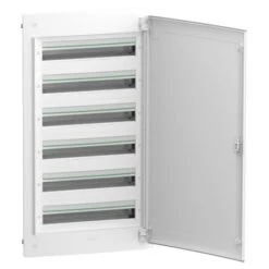 Schneider® Coffret Plastique Encastré 6 Rangées 24 Modules - Avec Porte Pleine - PrismaSeT XS