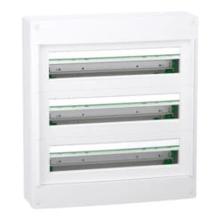 Schneider® Coffret Plastique Saillie 3 Rangées 24 Modules - Sans Porte - PrismaSeT XS