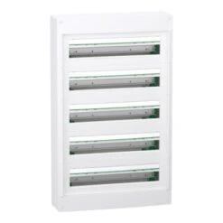 Schneider® Coffret Plastique Saillie 5 Rangées 24 Modules - Sans Porte - PrismaSeT XS