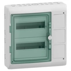 Schneider® Coffret Polyvalent Kaedra En Saillie - 2 X 12 Modules - 3 Ouvertures
