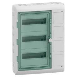 Schneider® Coffret Polyvalent Kaedra En Saillie - 3 X 12 Modules - 4 Ouvertures
